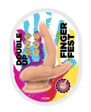 Finger Fest Double Up Dildo – Flesh by Finger Fest product image