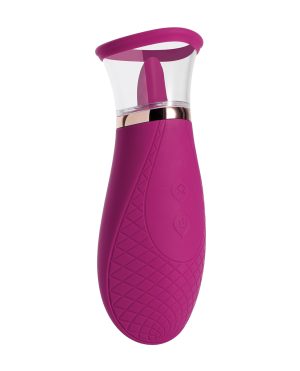 Scioness Sucking and Licking Clitoral Stimulator – Pink by Honey Play Box product image