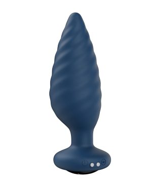 Noah App-Controlled Rotating Butt Plug – Navy Blue by Honey Play Box product image