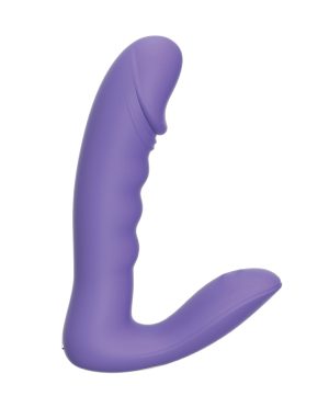 RORA App-Controlled Rotating G-Spot Vibrator & Clitoral Stimulator – Purple by Honey Play Box product image