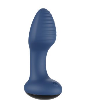Frenzy Rotating Butt Plug – Blue by Honey Play Box product image