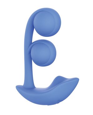 Melody Twin Balls Clit & G-Spot Vibrator – Blue by Honey Play Box product image