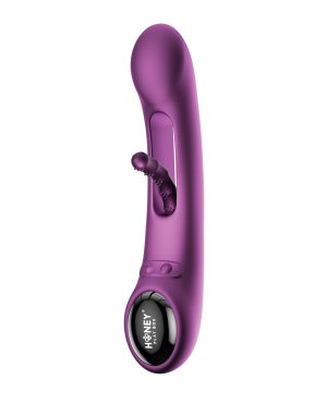 Tempo Pressure Sensing App-Controlled Flapping Vibrator – Purple by Honey Play Box product image
