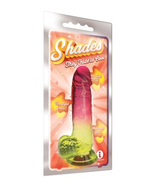 Shades Jelly TPR Gradient Dong Large – Pink/Yellow by Shades product image