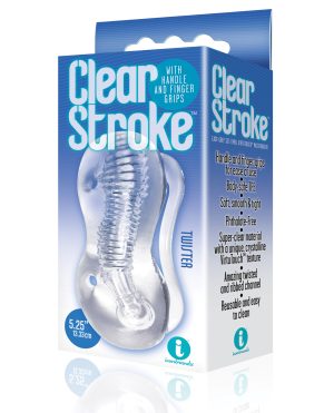 The 9’s Clear Stroke Twister Masturbator by The 9s product image