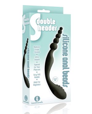 The 9’s S Double Header Double Ended Silicone Anal Beads by The 9s product image