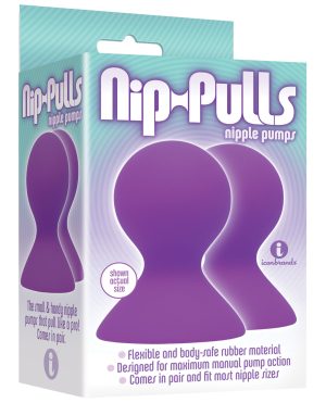 The 9’s Silicone Nip Pulls – Violet by The 9s product image