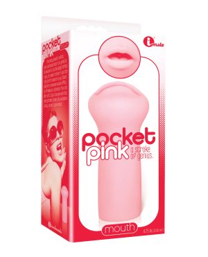 The 9’s Pocket Pink Mini Mouth Masturbator by The 9s product image
