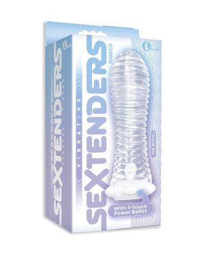 The 9’s Vibrating Sextenders Ribbed Sleeve by The 9s product image