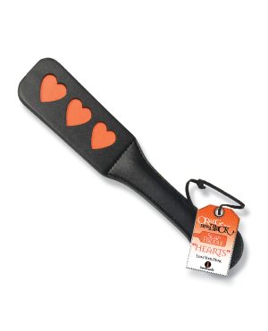 The 9’s Orange is the New Black Slap Paddle – Hearts by The 9s product image