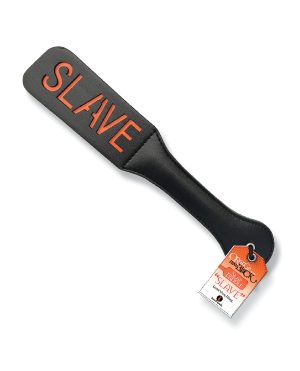 The 9’s Orange is the New Black Slap Paddle – Slave by The 9s product image