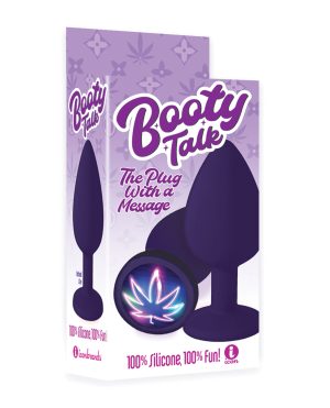 The 9’s Booty Calls Neon Leaf Plug – Purple by The 9s product image