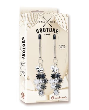 Couture Clips Luxury Nipple Clamps – Silver Falls by Couture Clips product image