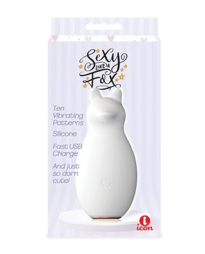 Buzzy Buddy Sexy Like a Fox Vibe – White by Buzzy Buddy product image