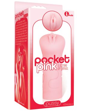 Icon Male Pocket Pink Mini Pussy Masturbator by Icon Male product image