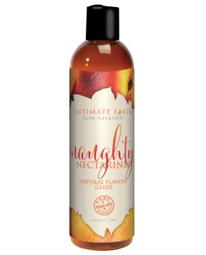 Intimate Earth Natural Flavors Glide – 120 ml Naughty Peaches by Intimate Earth product image