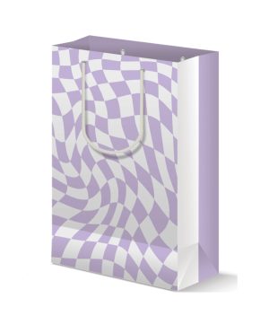 Retro Purple Gift Bag by Kush Kards product image