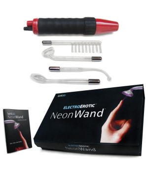 KinkLab Red Handle Neon Wand w/Red Electrode by Kinklab product image