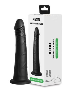 Kiiroo Keon Vacuum Lock Dildo – Black by Kiiroo product image