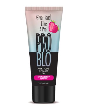 Pro Blo Oral Pleasure Gel – 1.5 oz Strawberry by Pro Blo product image