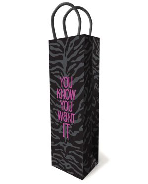 Hash Tag Naughty Gift Bag by Little Genie product image