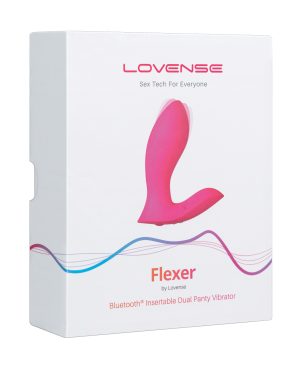 Lovense Flexer Dual Panty Vibrator – Pink by Lovense product image