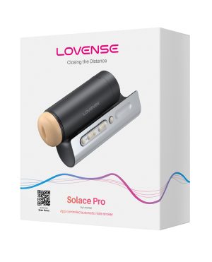 Best Sellers 23 Lovense Solace Pro Thrusting Masturbator – Black by Lovense product image