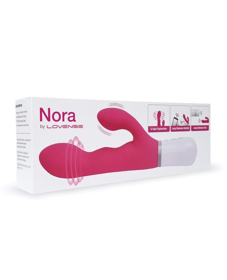 Lovense Nora Rotating Head Rabbit – Pink by Lovense product image