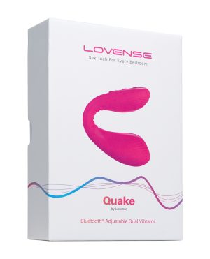 Lovense Dolce (Previously Quake) Adjustable Dual Stimulator – Pink by Lovense product image