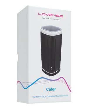 Lovense Calor Compact Heating Masturbator – Black by Lovense product image