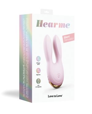 Love to Love Hear Me Flexible Ear Stim – Baby Pink by Love to Love product image