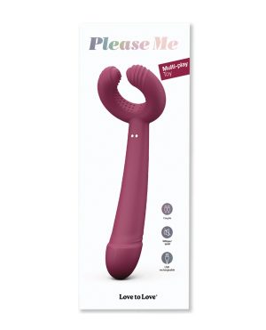 Love to Love Please Me Multi-Play Vibrator – Plum Star by Love to Love product image