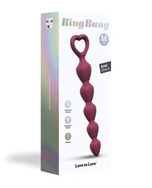 Love to Love Bing Bang Anal Beads – Prune Medium by Love to Love product image