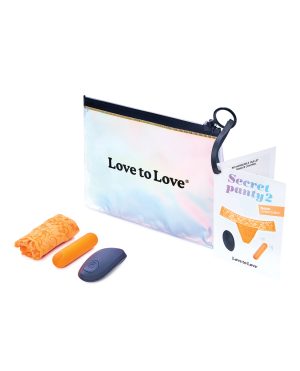 Love to Love Secret Panty Vibe 2 – Neon Orange by Love to Love product image