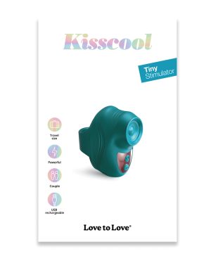 Love to Love Kisscool Tapping Finger Vibe – Teal Me by Love to Love product image