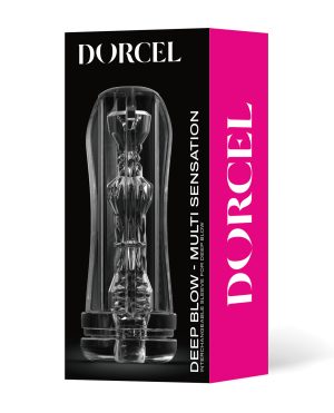 Dorcel Deep Blow Multi Sensation Sleeve – Clear by Dorcel product image