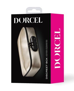 Dorcel Lockable Discreet Box – Luxury Gold by Dorcel product image