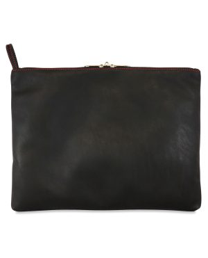 Sultra Leather Toy Bag w/lockable Pullers & Inside Pockets – Black by Sultra Leather product image
