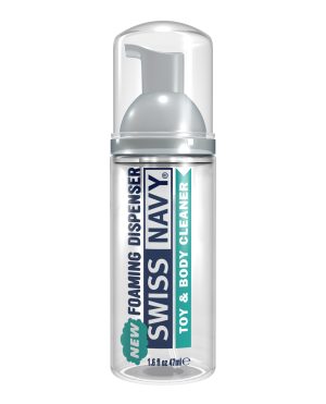 Swiss Navy Toy & Body Foaming Cleaner – 1.6 oz by Swiss Navy product image