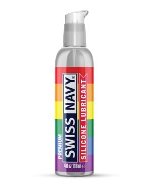 PRIDE Edition Silicone Lubricant – 4 oz Pump by Swiss Navy product image