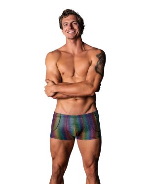 Pack & Play Pocket Short – Rainbow SM by Male Power product image