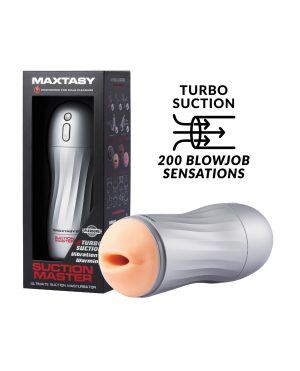 Maxtasy Suction Master Realistic Stroker – Nude by Maxtasy product image
