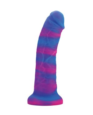 Nobu Rainbow 8″ Dildo w/Suction Cup – Cosmic by Nobu product image