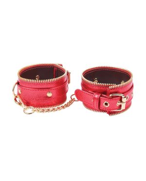 Nobu Fetish Handcuffs – Red/Gold by Nobu product image
