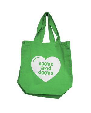Nobu Boobs & Doobs Reusable Tote – Green by Nobu product image