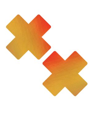 Neva Nude Chameleon Color Changing X Factor Pasties – Orange/Yellow by Neva Nude product image