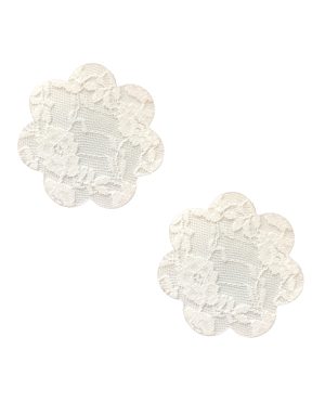 Neva Nude Lace Petal Flower Pasties – White O/S by Neva Nude product image