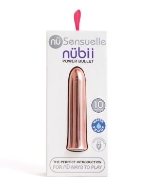 Nu Sensuelle Nubii 10 Function Bullet – Rose Gold by Nu Sensuelle product image