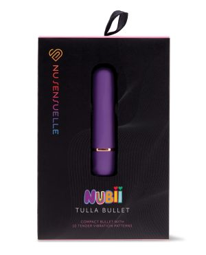 Nu Sensuelle Nubii Tulla Rounded Tip 10 Speed Bullet – Purple by Nu Sensuelle product image