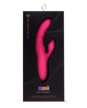 Nu Sensuelle Nubii Kiah Turbo Boost & Heating Dual Stim Rabbit – Pink by Nu Sensuelle product image